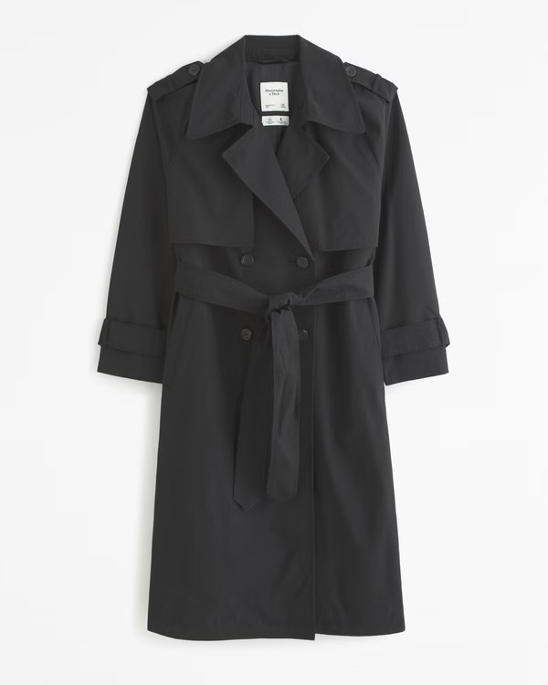 Oversized Trench Coat | Abercrombie & Fitch (US)