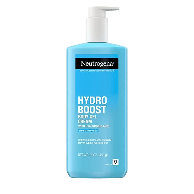 Neutrogena Hydro Boost Hydrating Body Gel Cream with Hyaluronic Acid, Non-Greasy and Fast Absorbi... | Amazon (US)