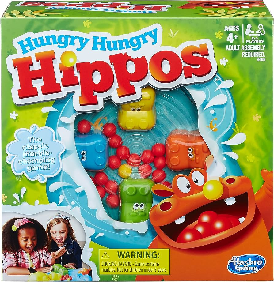Hasbro Gaming Hungry Hungry Hippos | Amazon (US)