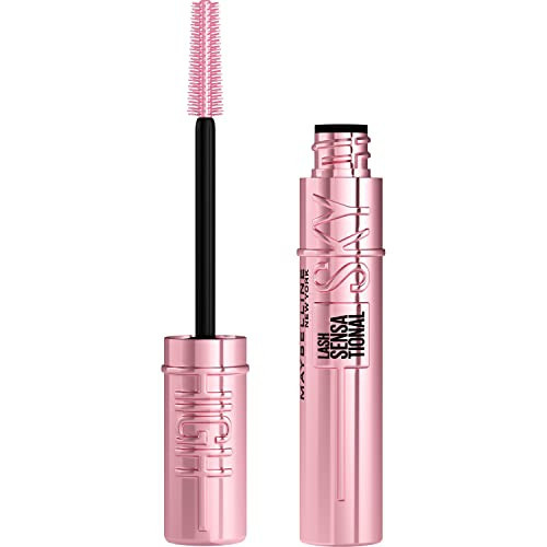 Maybelline New York Lash Sensational Sky High Mascara, Limited Edition Holiday Make Up, Lengthening & Volumizing, Very Black, 0.24 Fl Oz | Amazon (US)