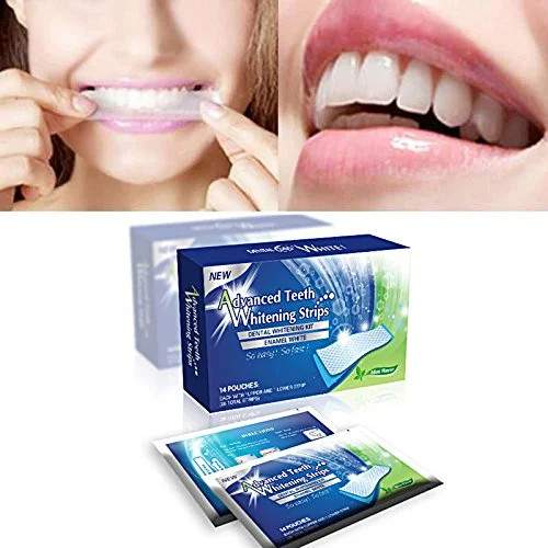 Sparkling White Smiles Advanced Teeth Whitening Strips 28 Count(14 Upper and 14 Lower Strips) Com... | Walmart (US)
