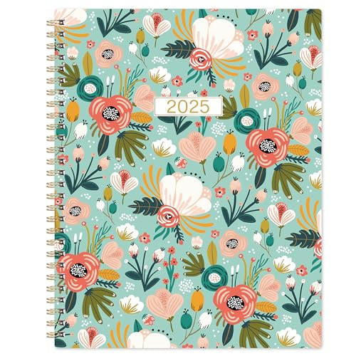 2025 Planner - Weekly Monthly Planner 2025 from Jan.2025 to Dec. 2025, 2025 Calendar Monthly Planner 8"x10", Planner 2025 with Spiral bound, Large Blocks | Amazon (US)