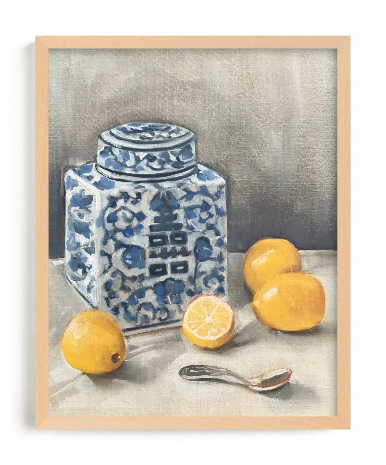 Lemon Chinoiserie Open Edition Fine Art Print | Minted
