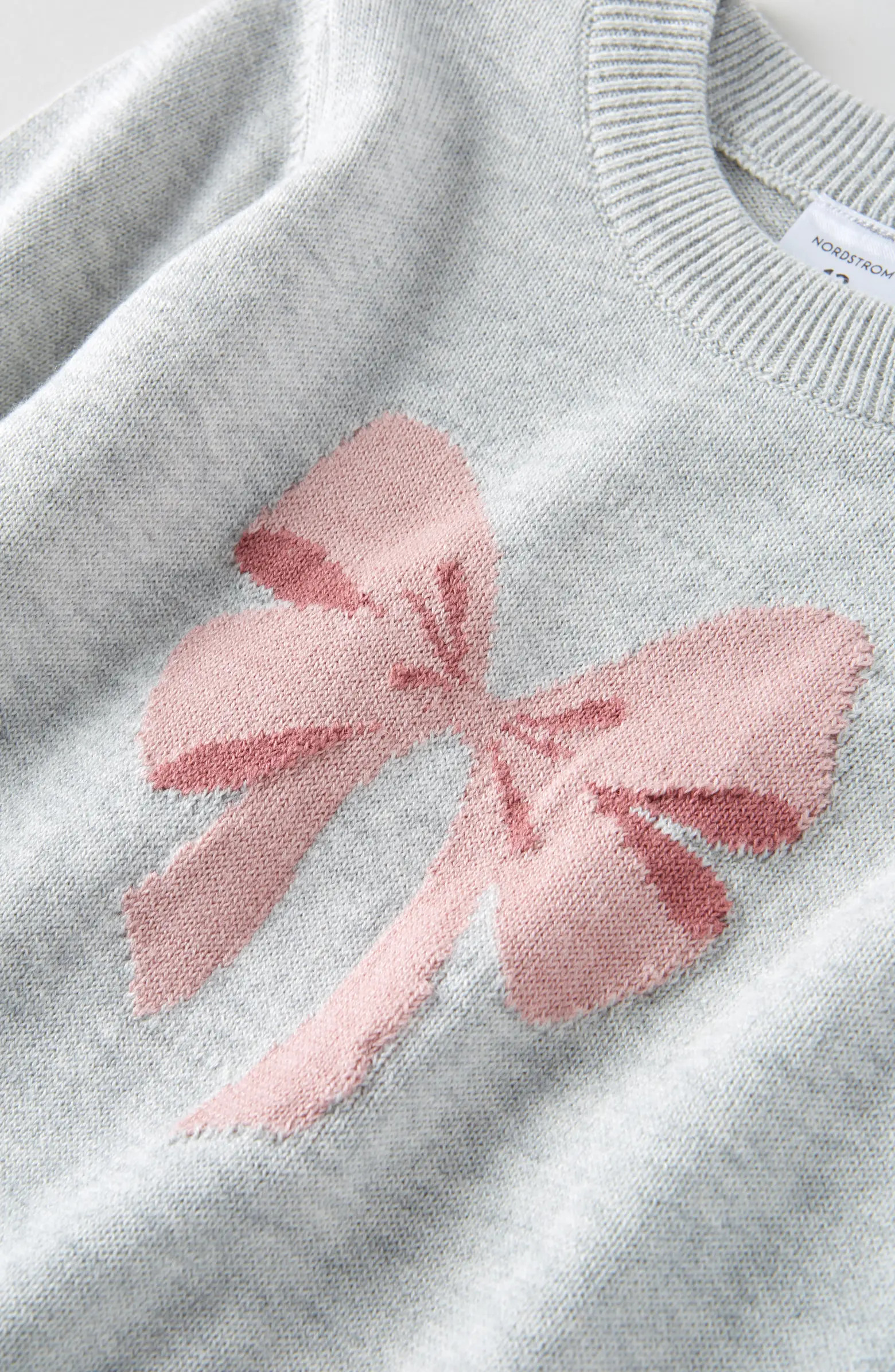 Icon Snuggle Intarsia Bow Sweater & Joggers Set | Nordstrom