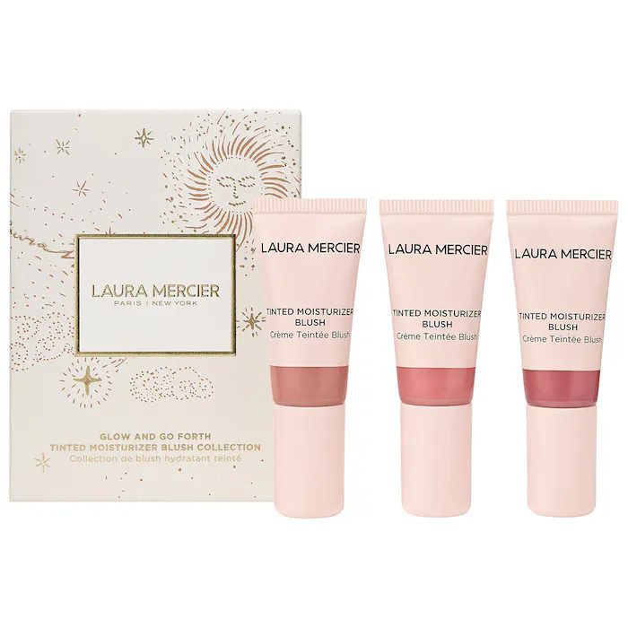 Glow and Go Forth Mini Tinted Moisturizer Blush Trio - Laura Mercier | Sephora | Sephora (US)