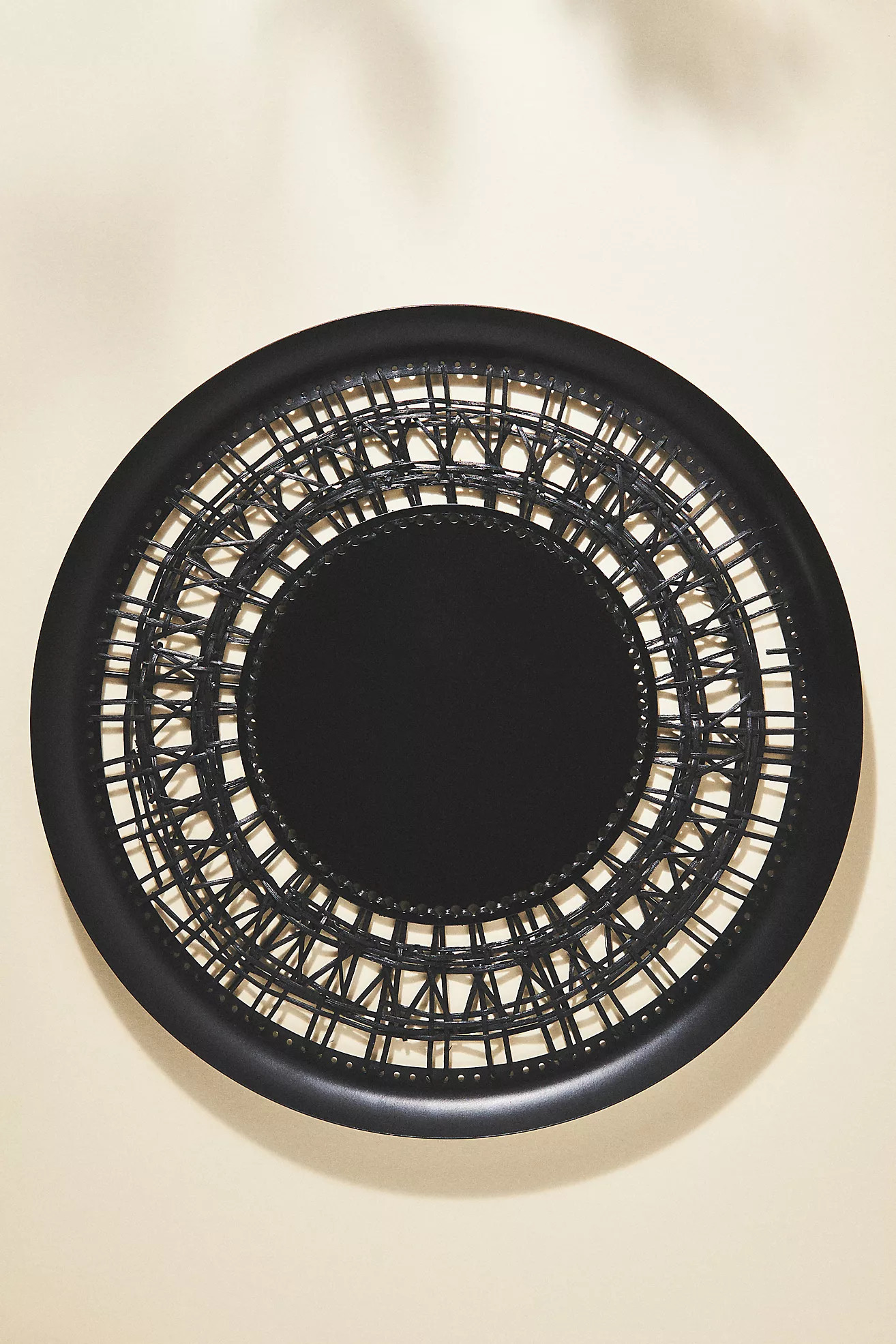 Iron Webbed Round Tray | Anthropologie (US)