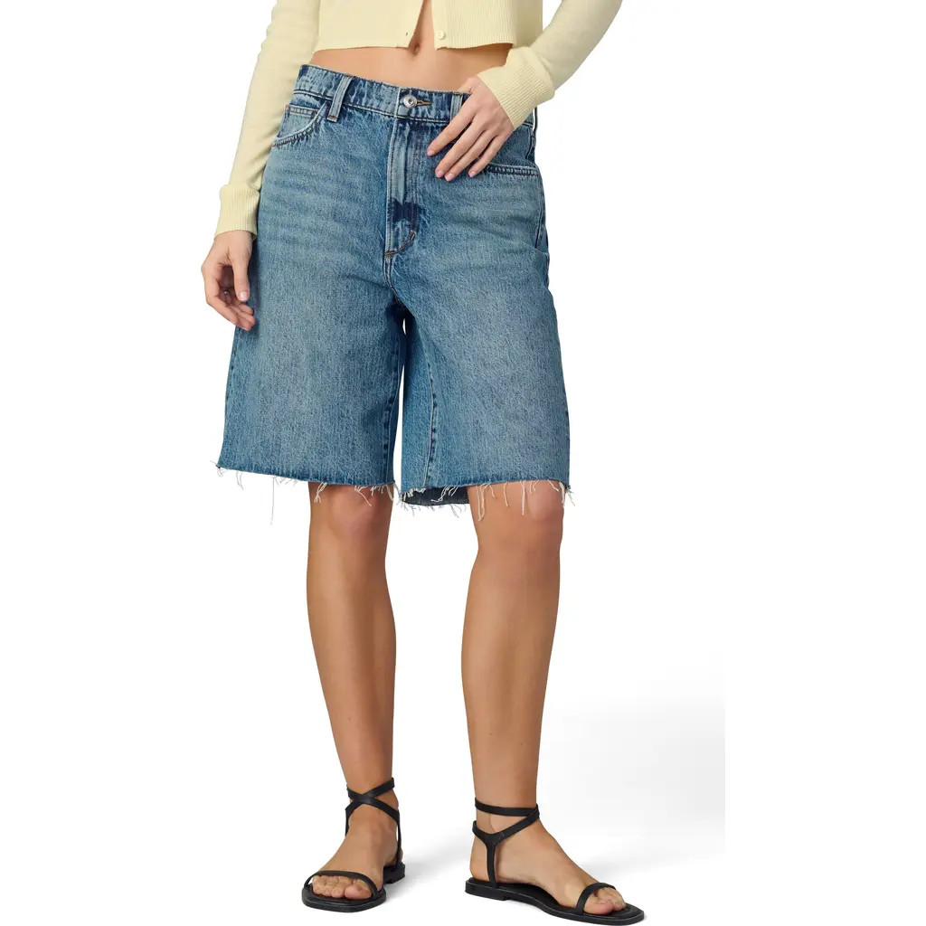 Joe's The Ryan Cutoff Bermuda Denim Shorts in Subliminal at Nordstrom Rack, Size 24 | Nordstrom Rack