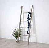 Decorative Wood Ladder Blanket Ladder Distressed Ladder Display by William Roberts Vintage | Amazon (US)