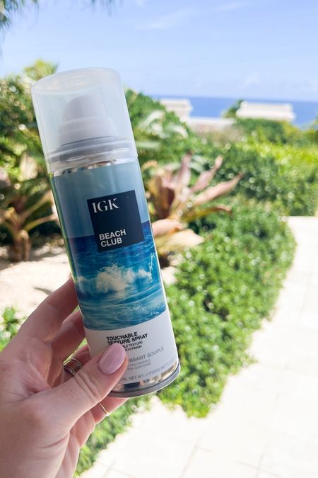Best spray for your hair in a humid environment (aka beach vacation!) great for styling beach waves and adds a salt air texture.

#LTKbeauty