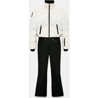 Zara - Quilted Combined Water-Resistant Windproof Recco® Technology Ski Collection Jumpsuit In Ecru - Xs - Woman | Zara UK