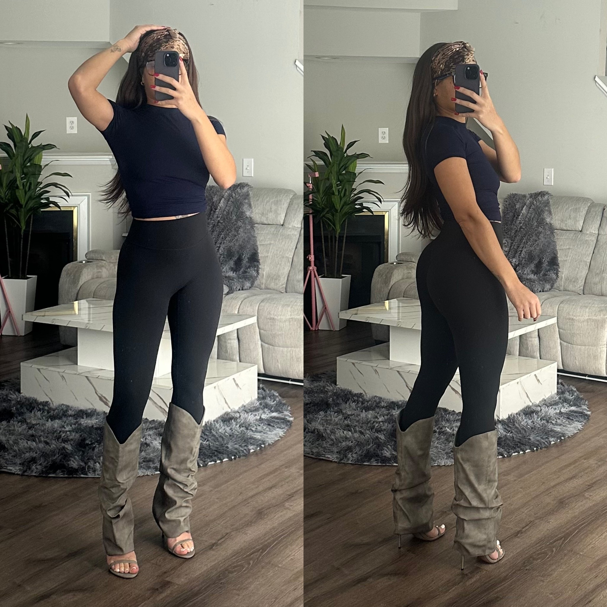 Obsessed is an understatement 😍New Steve Madden boots, sized up half a size for the perfect fit. Now on the hunt for the dress that completes the look ✨