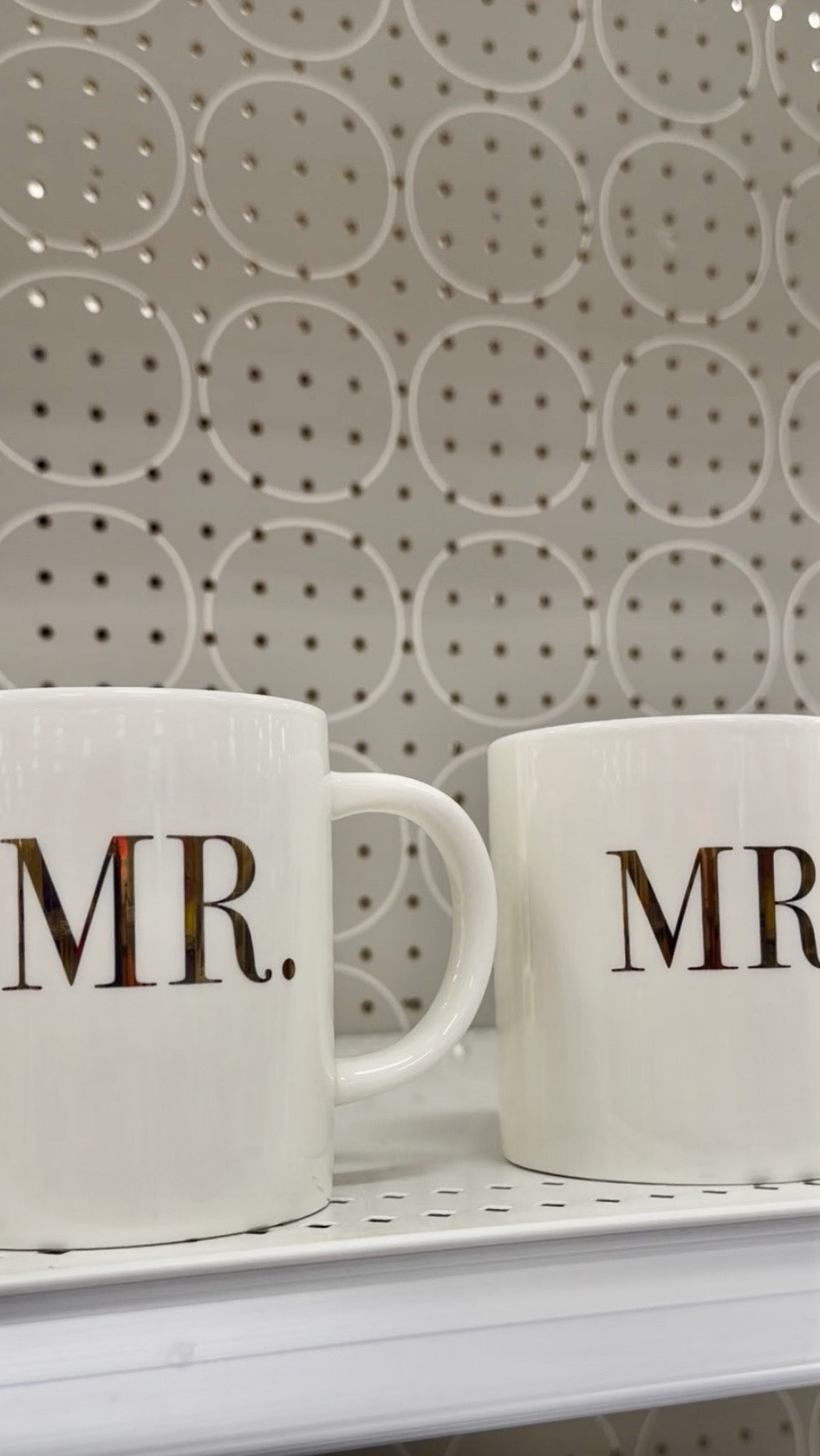 These matching Mr. & Mrs. cups make the sweetest wedding gift idea for couples starting their forever together 🤍 Perfect for morning coffee, bridal shower gifts, engagement presents, or adding a little newlywed charm to their kitchen essentials ☕️✨ #LTKWedding #WeddingGiftIdea #NewlywedGift #MrAndMrs #BrideAndGroom #CouplesGift #WeddingSeason #BridalShowerGift #EngagementGift #GiftIdeasForCouples #WeddingInspo #NewlywedLife #BrideToBe #GroomGift #
 #CoupleGoals

#LTKWedding #LTKHome