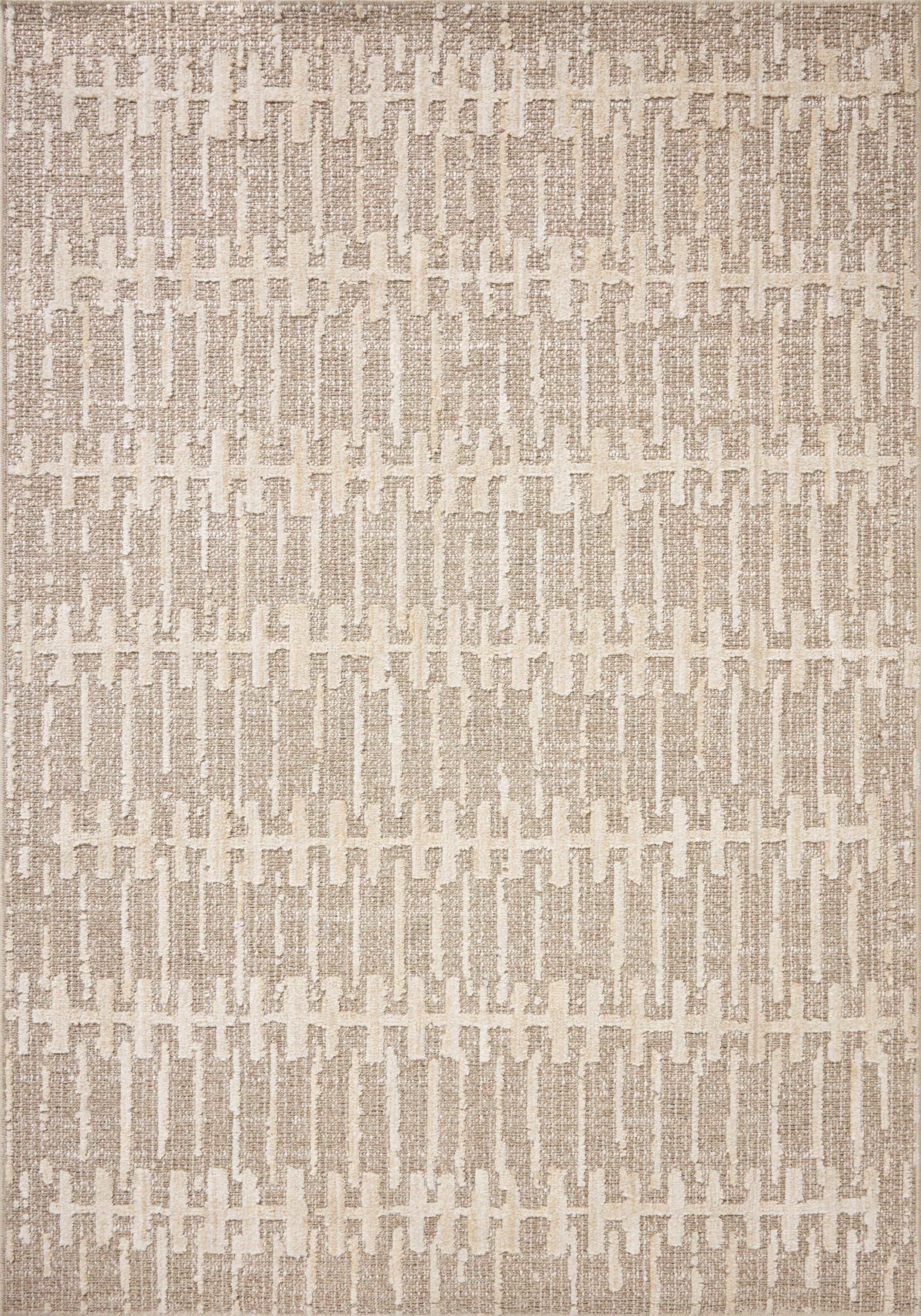 Loloi Amber Lewis Bexley Collection BEX-02 Taupe/Natural 7'-10" x 10' Area Rug Neutral, Textured,... | Amazon (US)