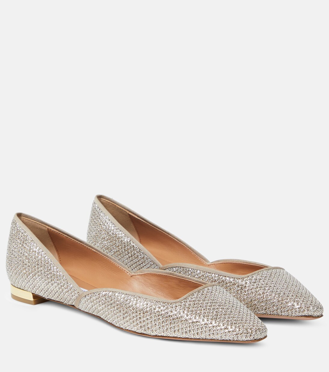 Maia metallic mesh ballet flats | Mytheresa (INTL)