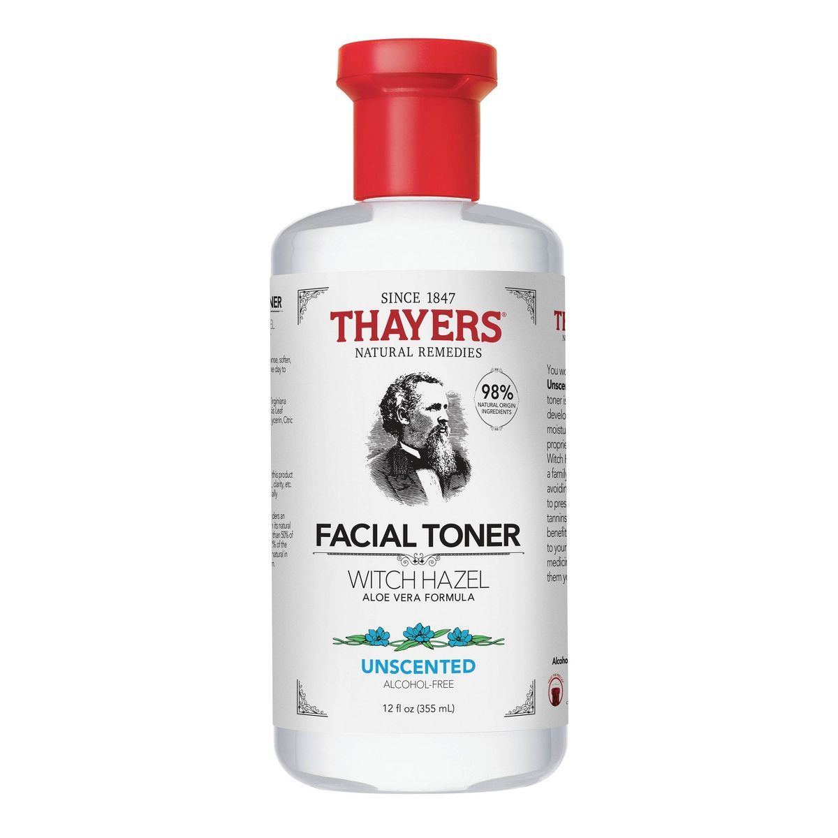 Thayers Natural Remedies Witch Hazel Alcohol Free Unscented Toner - 12 fl oz | Target