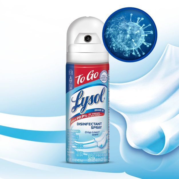 Lysol To Go Disinfectant Spray - 1.5oz | Target