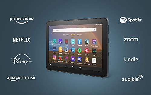 Fire HD 8 Plus tablet, HD display, 64 GB, (2020 release), our best 8" tablet for portable enterta... | Amazon (US)