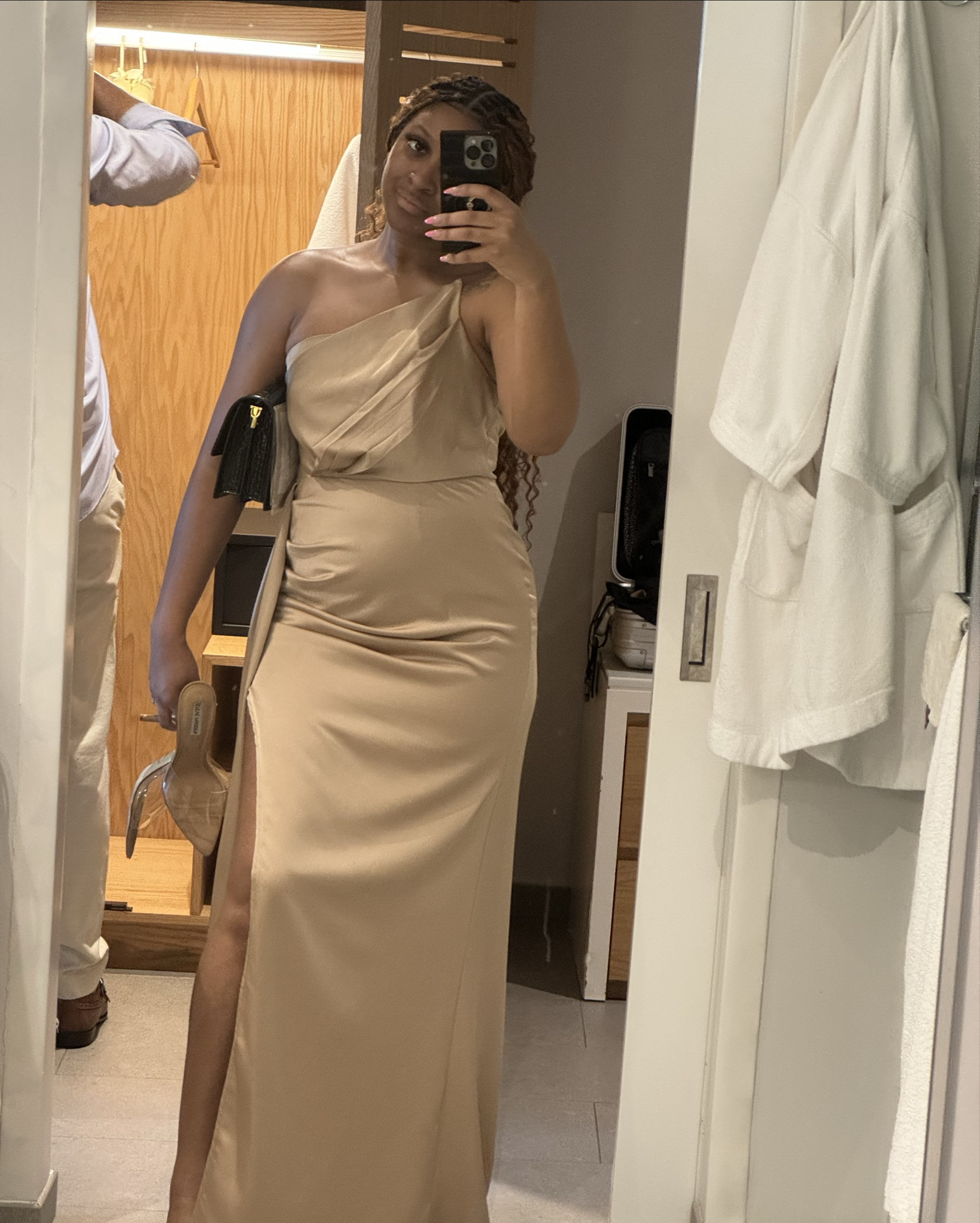 Champagne dress for a beautiful destination wedding!
.
.
.

#LTKWedding #LTKGiftGuide #LTKTravel