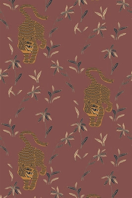 Stalking Tiger Traditional Wallpaper | Anthropologie (US)