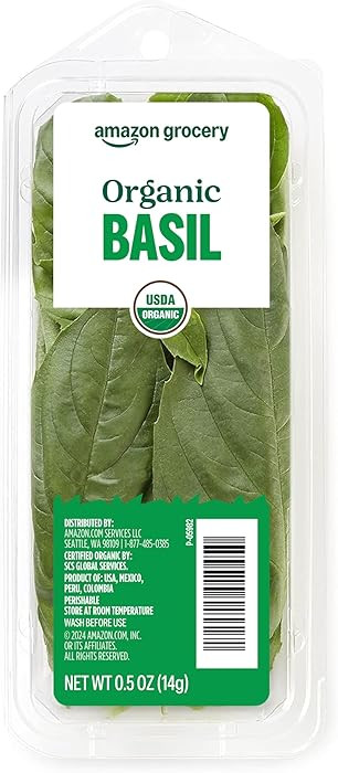 Amazon Grocery, Organic Basil, 0.5 Oz | Amazon (US)