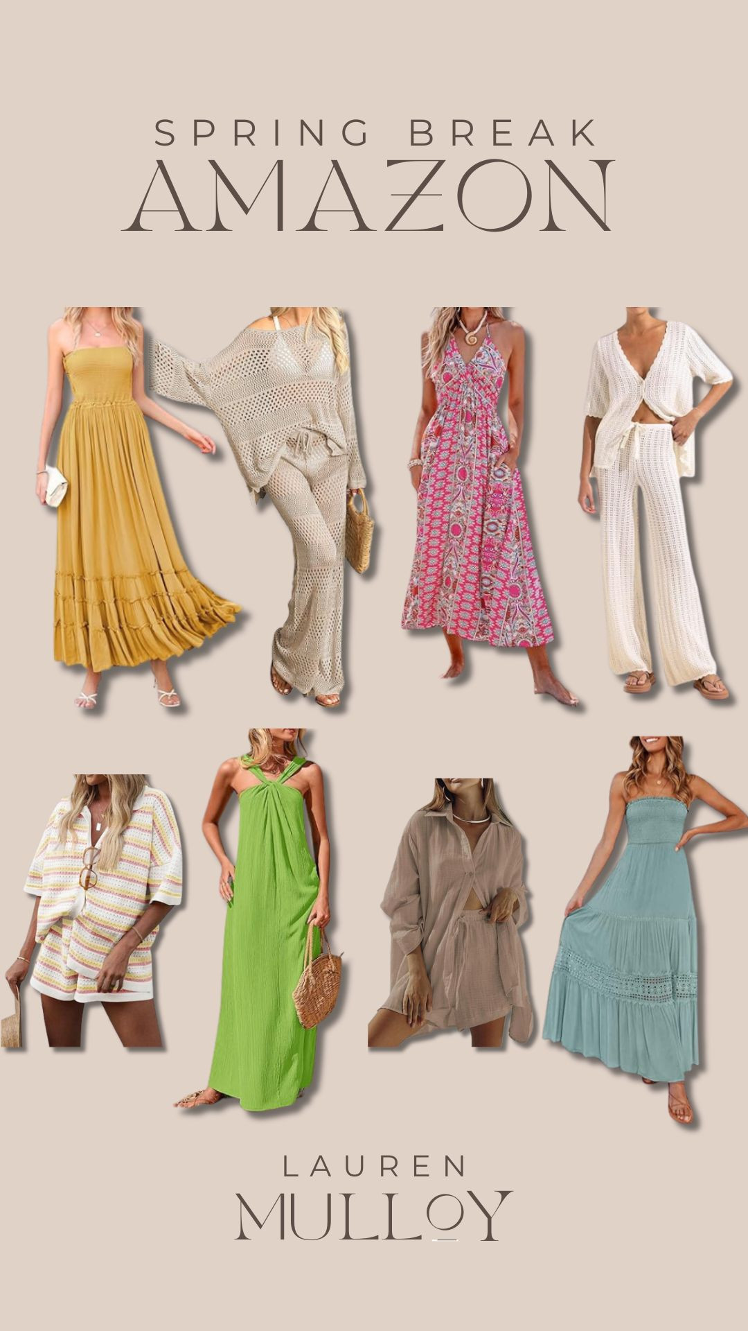 Spring Break outfits from Amazon! 

maxi dress, vacation outfits, resort wear, two piece set, Military Wife, Military Mom, Active Mom, Virginia Beach, Lauren Mulloy 

 #LTKSeasonal #LTKStyleTip #LTKTravel