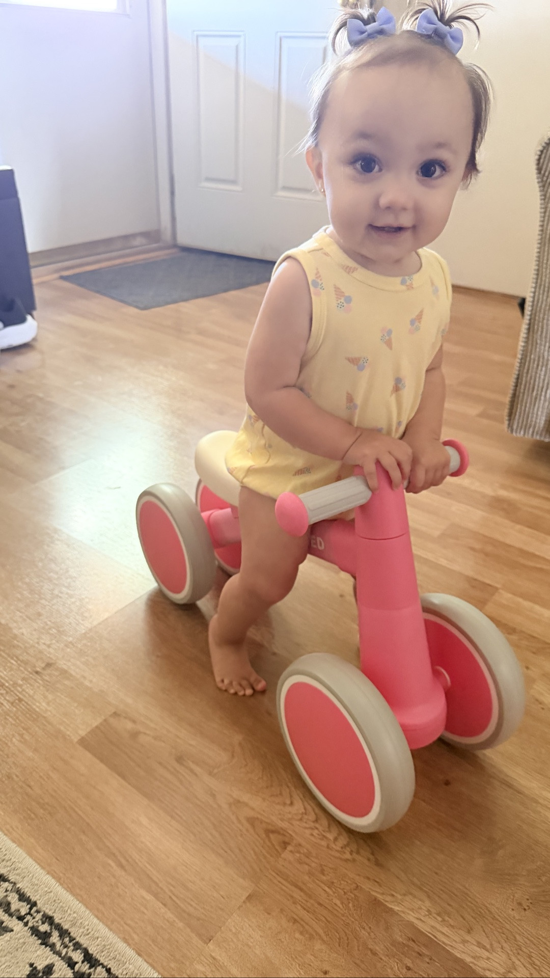 The perfect gift for a one-year-old or toddler! This balance bike is a fun way to help build balance, coordination, and confidence while getting them ready for a pedal bike. It’s one of our favorite toys because it keeps little ones active while helping them develop important skills. If you’re looking for a gift they’ll use over and over, this is it!

#LTKKids #LTKActive #LTKdayinmylife