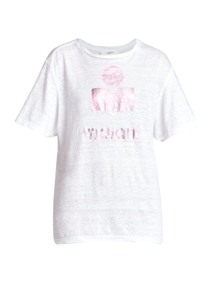 Zewel Oversized Graphic Linen T-Shirt | Saks Fifth Avenue