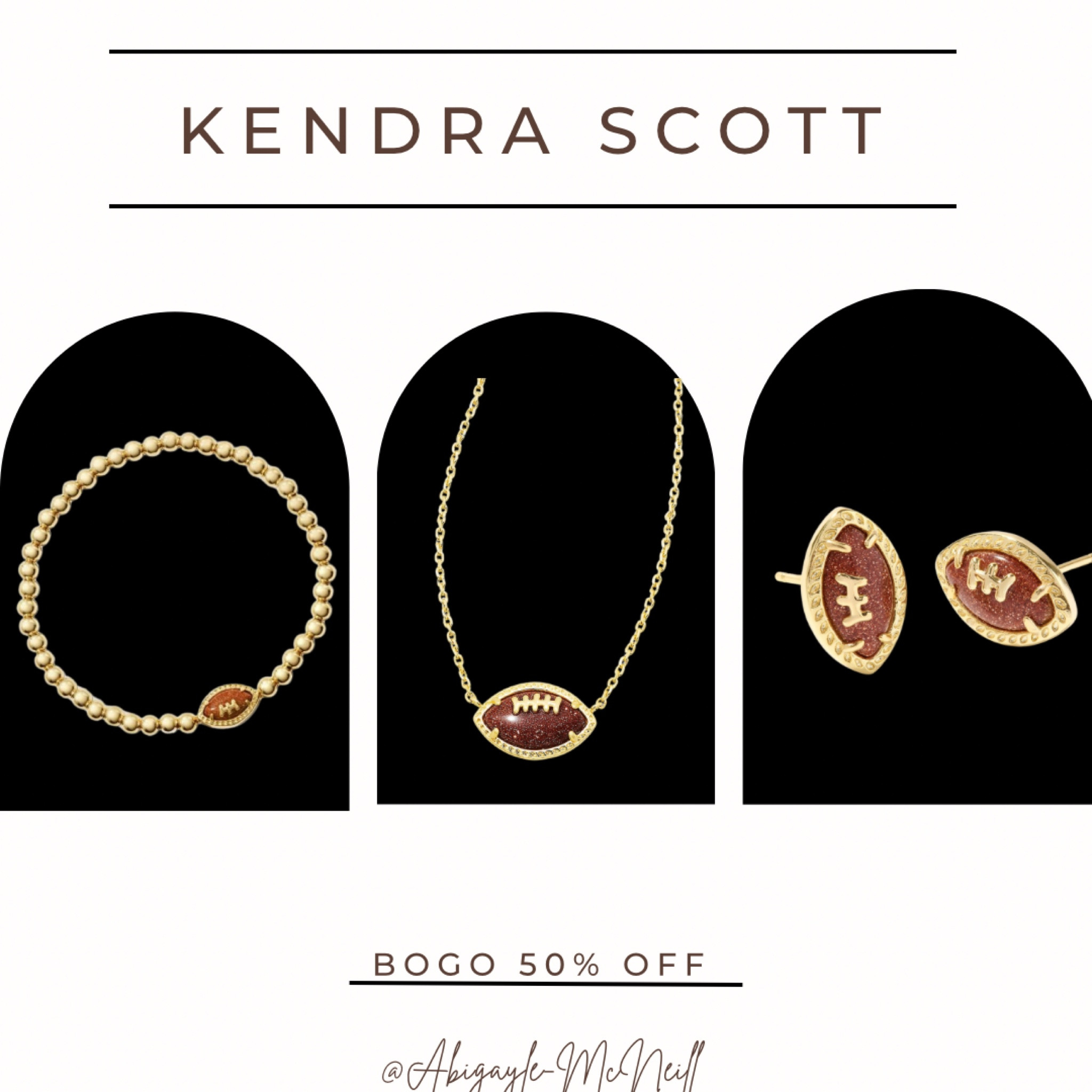 FOOTBALL MAMA’S 📣

Kendra Scott is having a BOGO 50% off of their jewelry right now and the Football collection is a part of the sale 😍

Necklace, earrings and bracelet come in gold and silver finishes 🫶

***Must create an account online to access the sale***

@kendrascott #football #footballseason #footballmama #boymom

#LTKSaleAlert #LTKBeauty #LTKBacktoSchool
