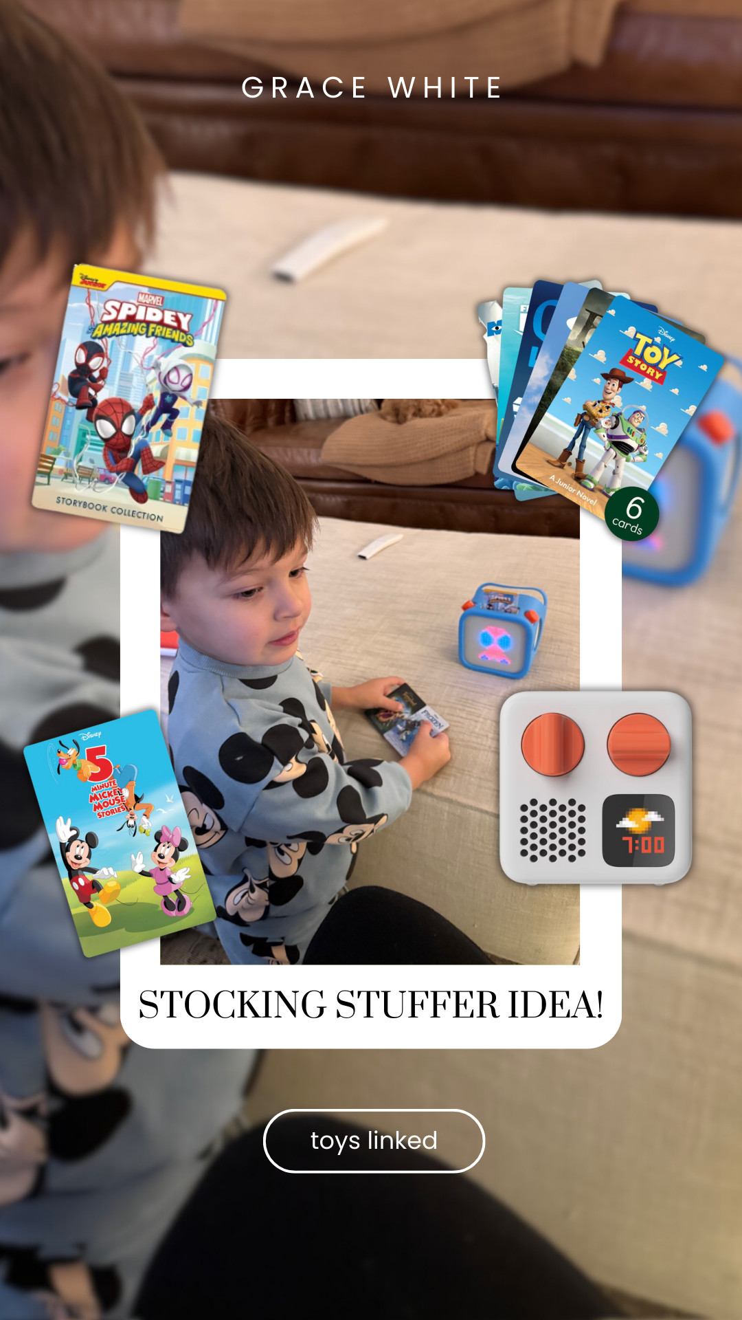 Jackson LOVES his Yoto mini!!!

Mickey Set on sale now at H&M!!!

yoto, yoto mini, yoto cards, h&m, h&m kids, mickey set on sale, mickey set, mickey clothing, kids clothing, kids sets, boy mom, Grace White 

 #LTKGiftGuide #LTKHoliday #LTKKids