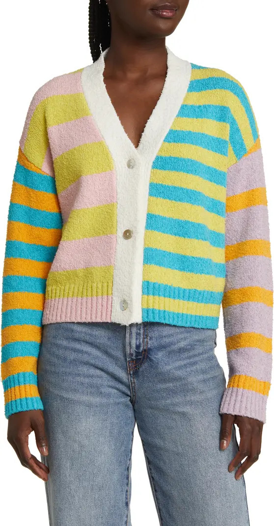 Rails Geneva Stripe Cotton Blend Cardigan | Nordstrom | Nordstrom