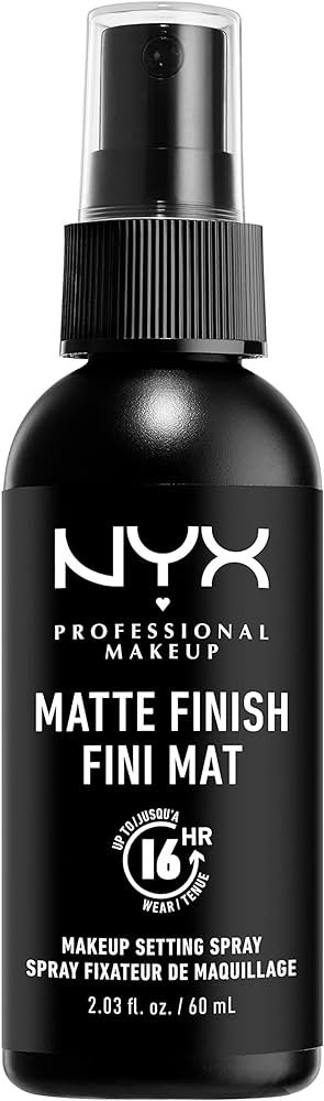 NYX PROFESSIONAL MAKEUP Makeup Setting Spray - Matte Finish, Long-Lasting Vegan Formula | Amazon (US)