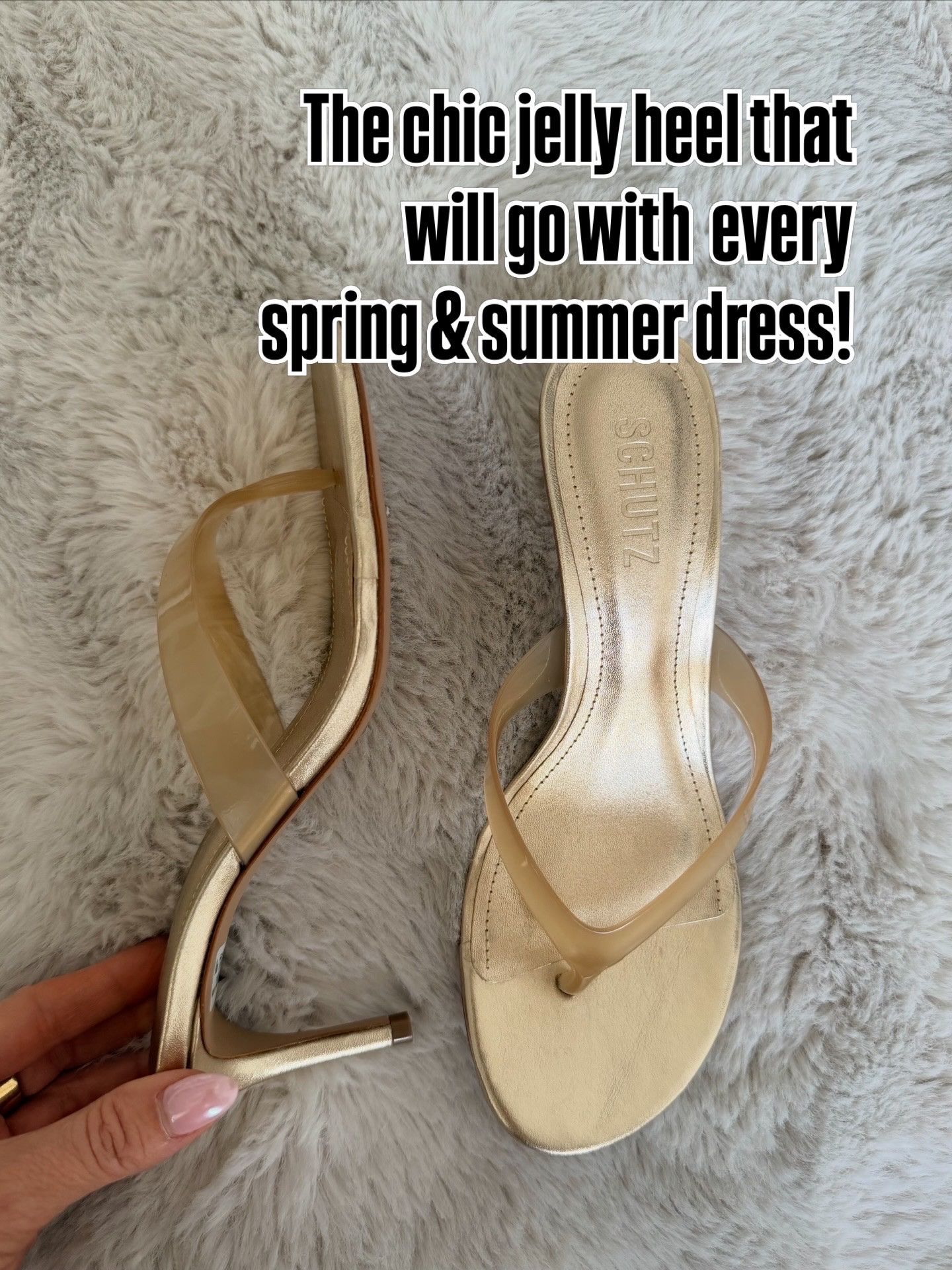 Jelly summer heel ❤️

#LTKdayinmylife #LTKgrwm #LTKootd