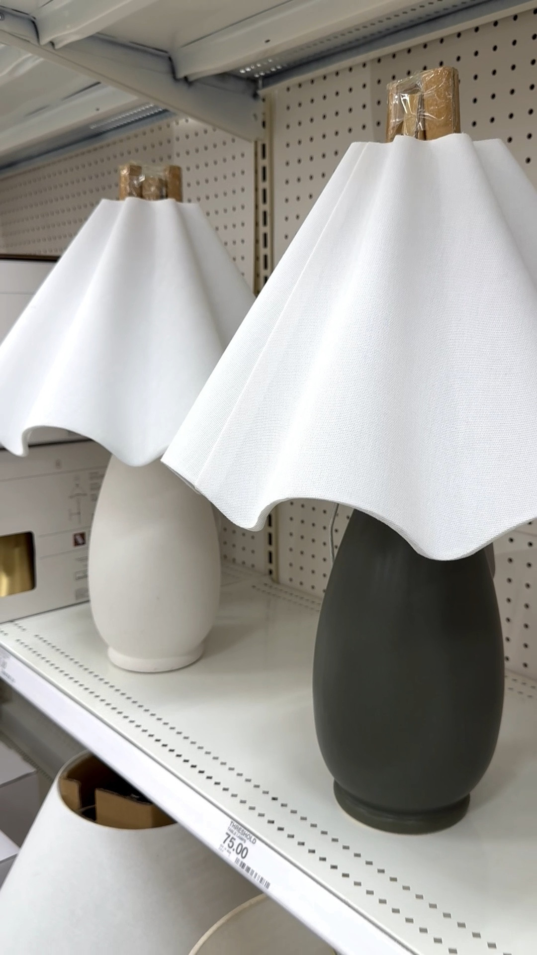 Company’s coming and it’s time to spruce up your space with some extra lighting. How sweet are these lamps? They have a ceramic base with a white wavy shade. They’re adorable and have such a fun personality (for being a lamp 😉).

This lamp comes in two colors: white and green, and is perfect for your entryway console table, sideboard, end table, and WFH desk. 

And if you’re a mosaic artist, this lamp base would also make a great substrate too! For mosaic tips, tutorials + inspiration please visit my YouTube channel: YouTube.com/julieweilbacher. Follow @julieweilbacher on Instagram for all things mosaic art.

#ceramiclamp #wavylampshade #frillylampshade #whitelamp #greenlamp #target #mosaic #tablelamp #cutetablelamp #tabletoplamp #ceramiclight

#LTKFindsUnder100 #LTKHome