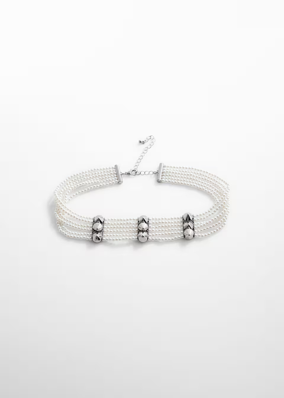 Pearl choker necklace -  Women | Mango United Kingdom | MANGO (UK)