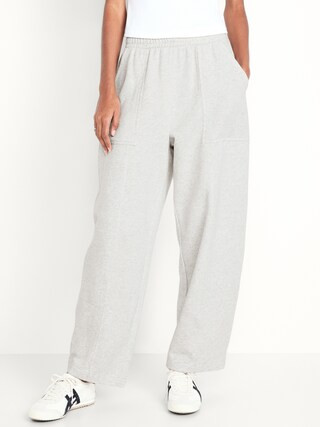 Extra High-Waisted SoComfy Seamed Barrel-Leg Pants | Old Navy (US)