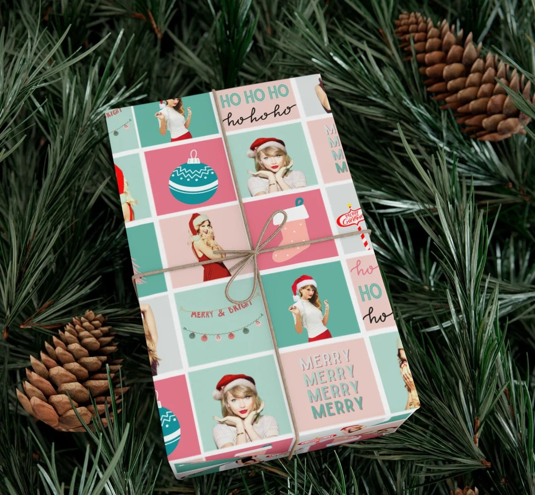 Taylor Swift Gift Wrap Taylor Swift Wrapping Paper Swiftie - Etsy | Etsy (US)