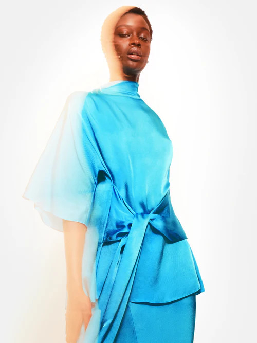 Roksanda Hammered Satin Top | Jigsaw (UK)