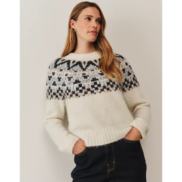 Fair Isle Jumper with Alpaca | The White Company UK & ROW