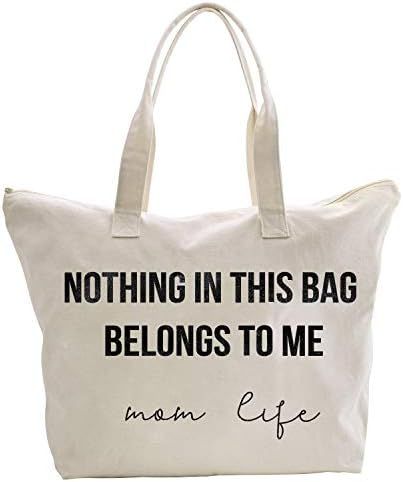 ElegantPark Baby Shower Gifts for New Mom Life Tote Bag Mothers Day Christmas Birthday Gifts for ... | Amazon (US)