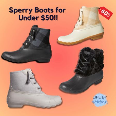 Sperry Duck Boots on major sale!! 60% off and under $50 🚨

#LTKfindsunder50 #LTKsalealert #LTKshoecrush
