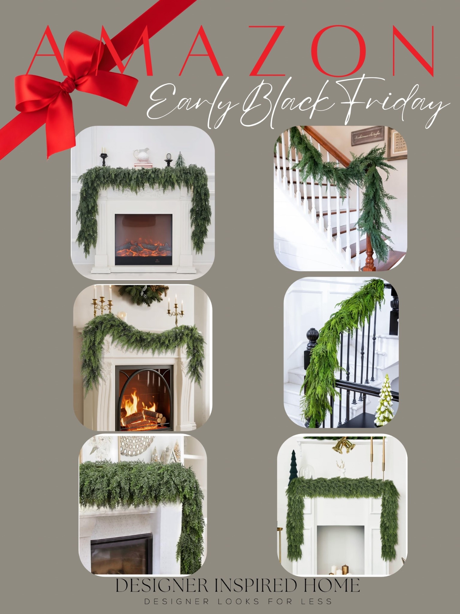 Amazon garland on sale!

#LTKHoliday #LTKHome #LTKSaleAlert