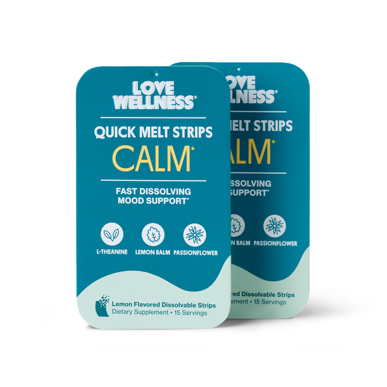Buy Calm Quick Melt Strips | Fast Relaxation & Mood Support | Love Wellness
