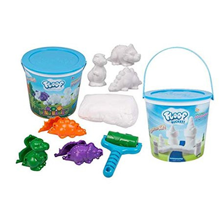 Play Visions Floof Modeling Clay - Reusable Indoor Snow - Dinosaur Maker Set - Includes 3 Dinosaur M | Walmart (US)