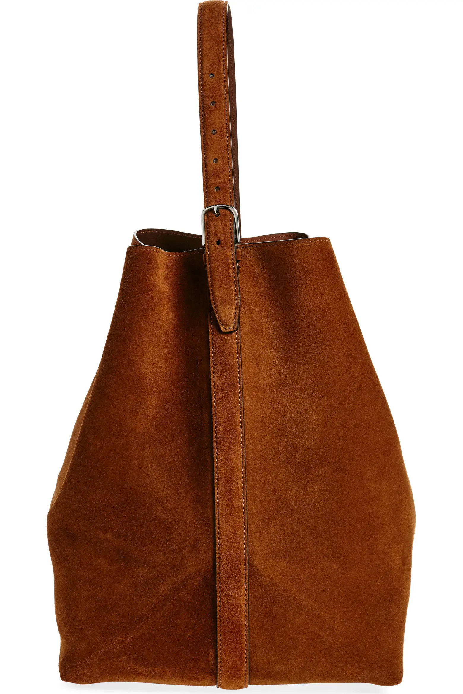 Belt Strap Suede Tote (Women) | Nordstrom | Nordstrom