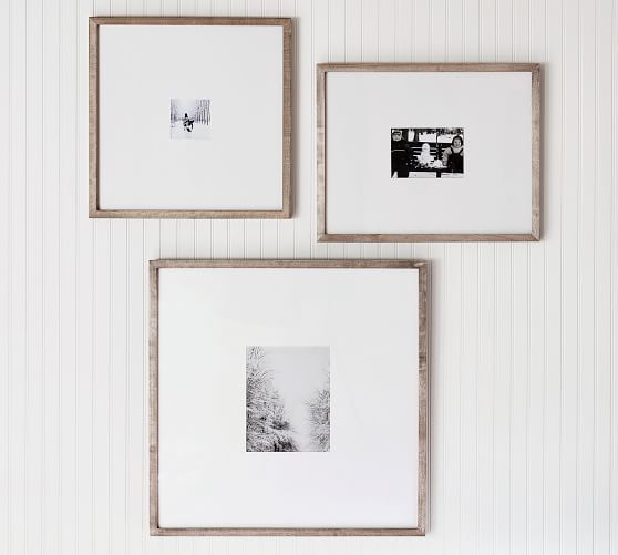 Wood Gallery Single Opening Oversized Mat Frames | Pottery Barn (US)