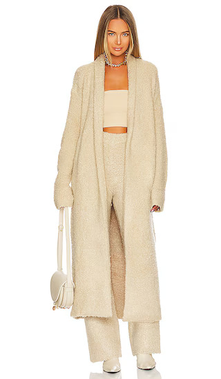 Reed Cardigan in Beige | Revolve Clothing (Global)