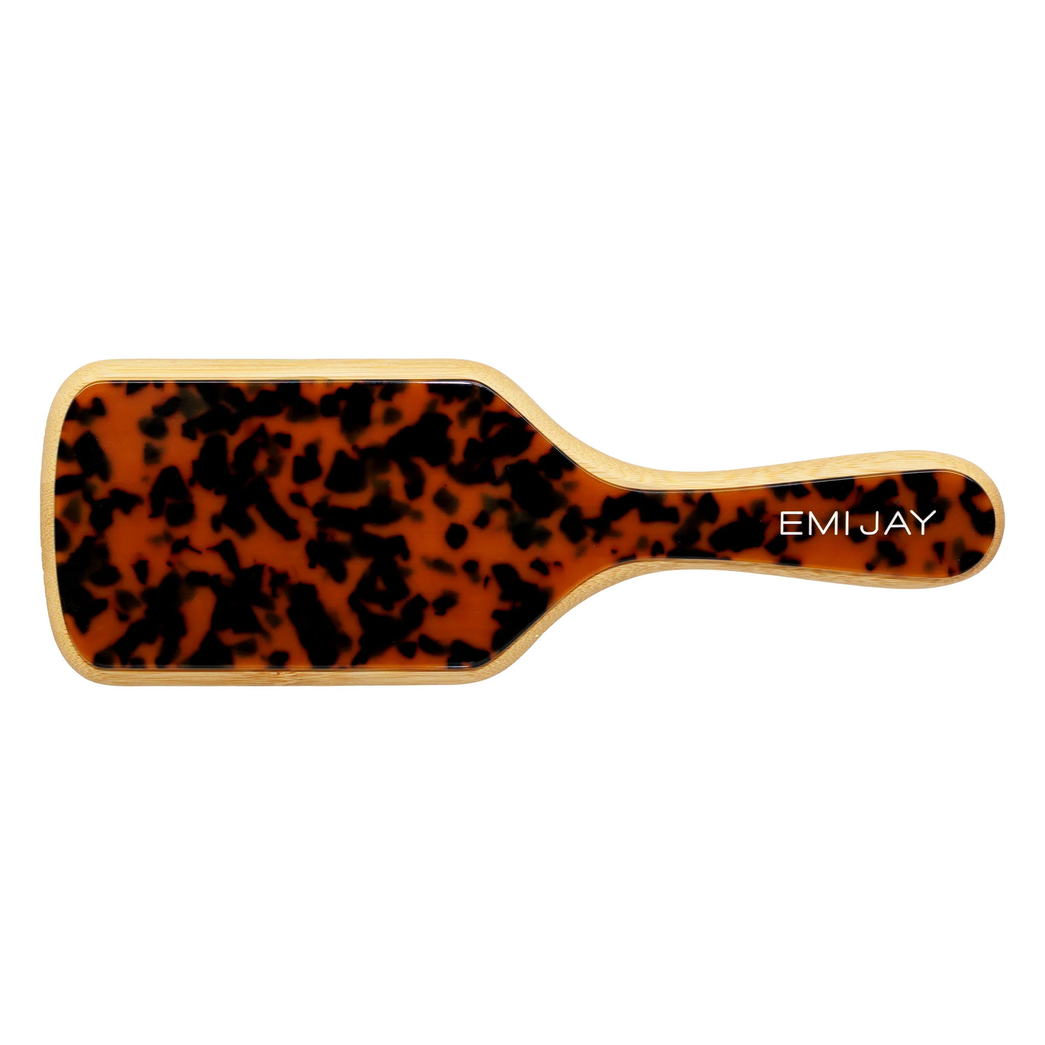 Bamboo Paddle Brush in Tortoise | Emi Jay