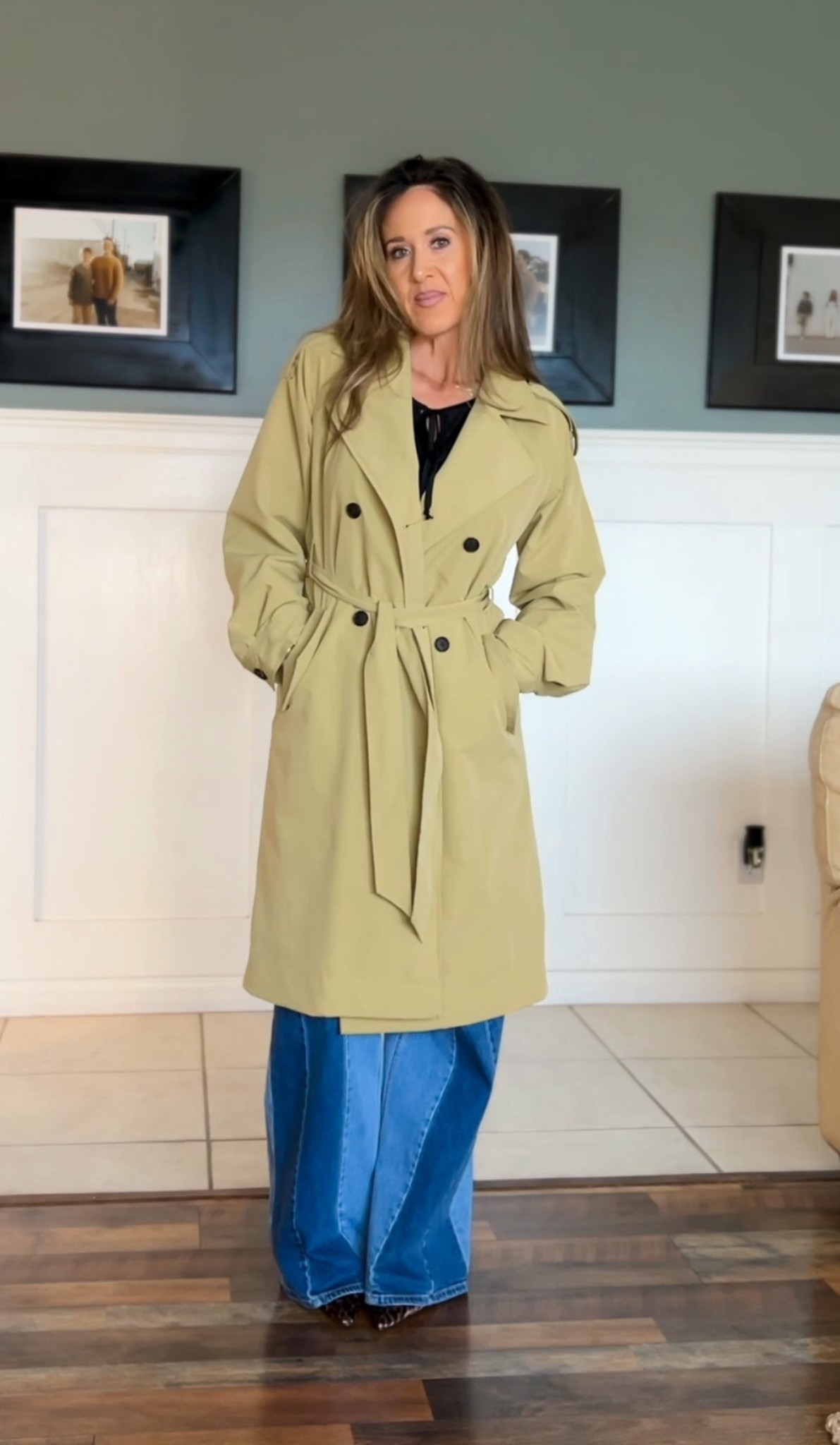 The CUTEST 🎯Target rain jacket you didn’t think you need, but you need!! It’s perfect for an easy throw over literally anything on a chilly, windy, rainy day. 💨☔️ (I’m wearing a small)