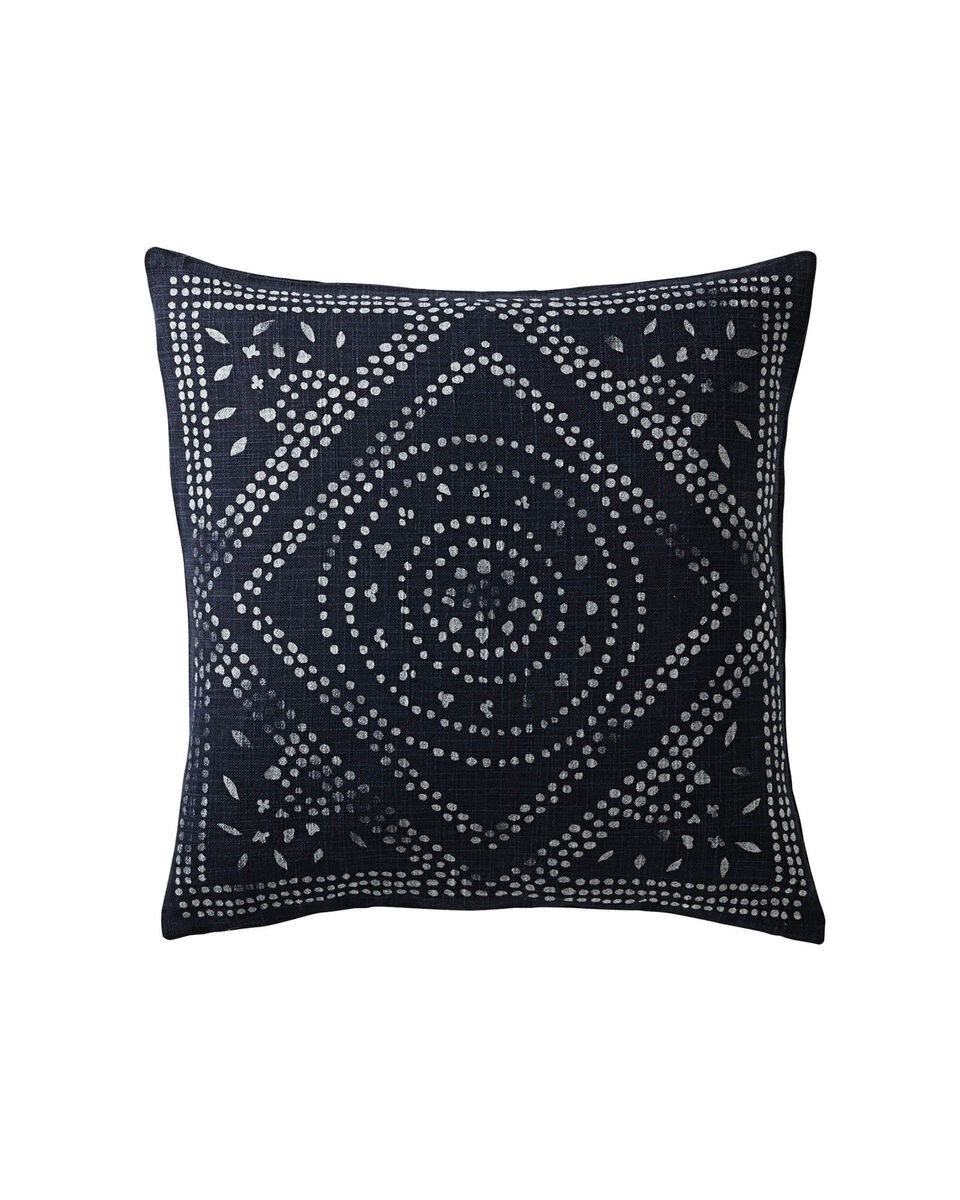 Camille Diamond Medallion Pillow Cover | Serena and Lily