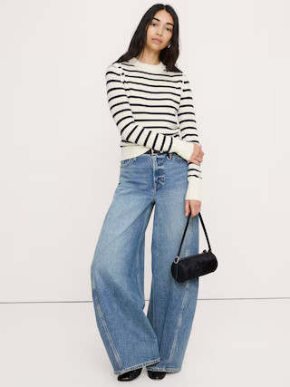 The Fireside Sweater in Merino-Cotton | Banana Republic (US)